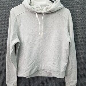 All in Motion Gray Cropped Sweatshirt Hoodie Women's XS